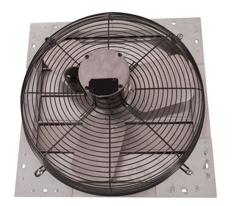 Shutter Mounted Wall Exhaust Fan 20 Inch W 9 Cord And Plug 2860 Cfm 3 Industrial Fans Direct