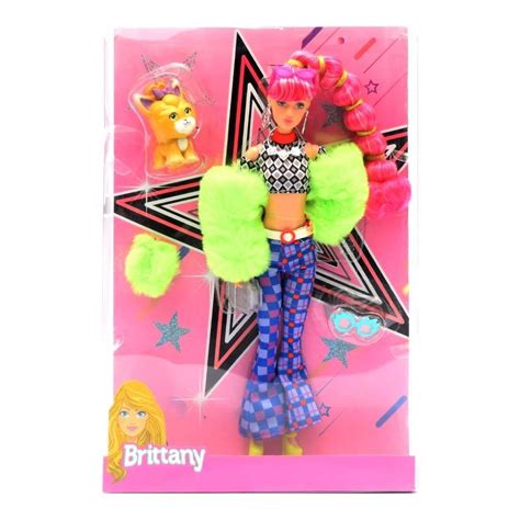 Muñeca Brittany 36 6 cm con Accesorios Multicolor Walmart