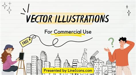 15 Best Sources of Free Vector Illustrations for Commercial Use | Lineicons