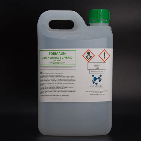 Formalin Neutral Buffered Buy Online At Hurst Scientific