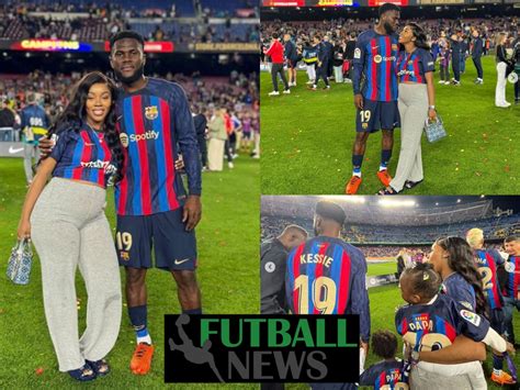 Franck Kessie Celebrates La Liga Win With Partner Joelle Latest