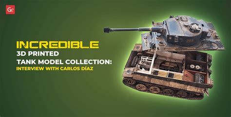 3d Printed Tank 3d Model Painted Amazingly By Carlos Díaz