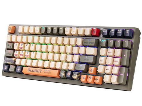 Mechanical Keyboard A Tech Bloody S Usb Aviator Blms Red Switches