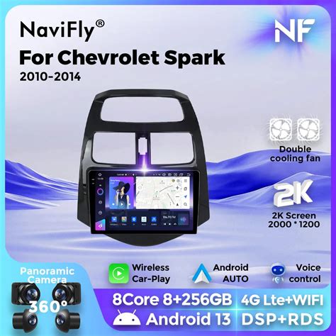 Car Audio For Chevrolet Spark Beat Matiz Creative 2010 2014 Android All