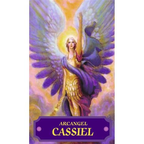 Religious Card Archangel Cassiel Religion Religious Card Ref: - Etsy