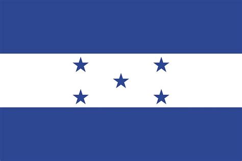 Premium Vector Flag Of Honduras