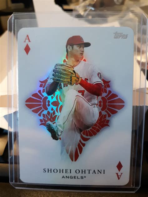 Shohei Ohtani 2023 Mlb Topps All Aces Die Cut Holo Refractor Rare Mint