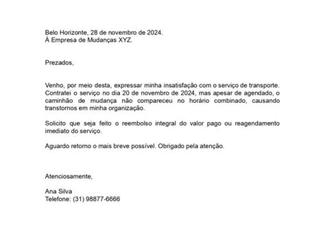 Carta de reclamação: como fazer e estrutura (com exemplos para copiar ...