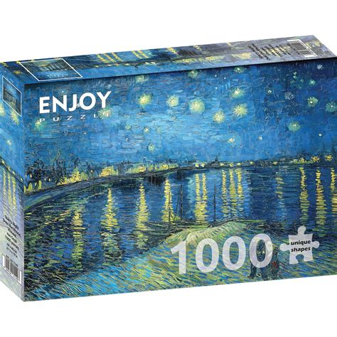 Puzzle Pezzi Enjoy Vincent Van Gogh Notte Stellata Sul Rodano