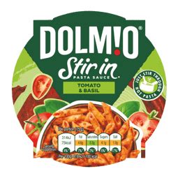 Dolmio Pasta Pronto Tomato Basil Microwave Fusili Dolmio UK