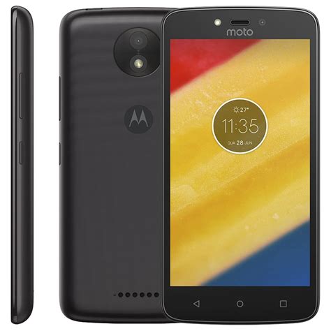 Smartphone Moto C Plus Xt Quad Core Android Tela Gb Mp