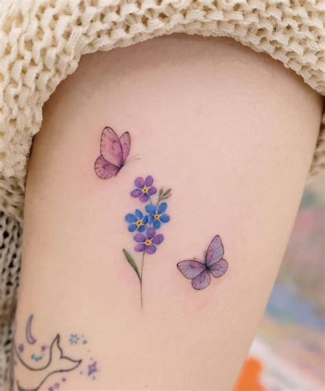 Forget Me Not Tattoos Symbolic Meanings