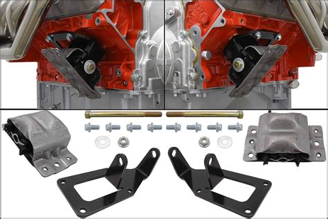 Ict Billet Ls Swap Engine Conversion Mount Kit Compatible With Wd