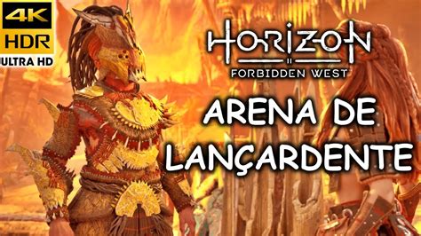 HORIZON FORBIDDEN WEST 110 DESAFIO DA ARENA DE LANÇARDENTE LEVEL