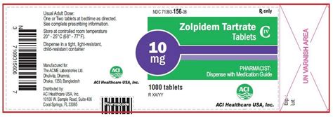 Zolpidem Fda Prescribing Information Side Effects And Uses