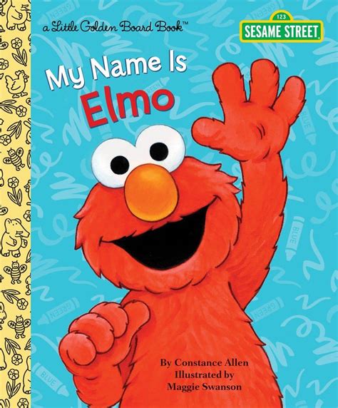 My Name Is Elmo (Sesame Street) (Little Golden Book): Allen, Constance ...