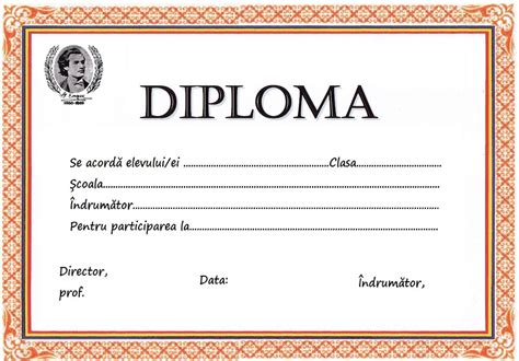 Lumea Lui Scolarel Diplome Mihai Eminescu