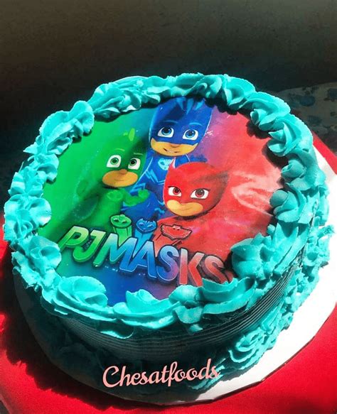 PJ Masks Birthday Cake Ideas Images Pictures