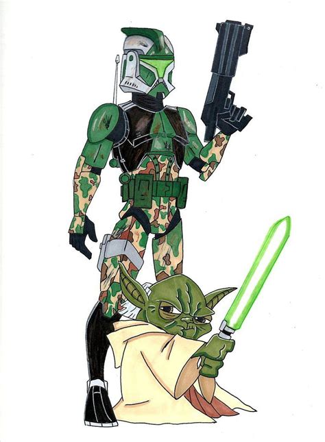 Commander Gree And General Yoda By Spartan Hd Phone Wallpaper Pxfuel