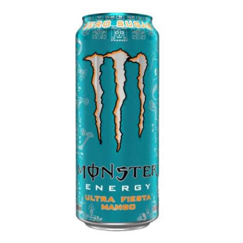 Monster Energy Ultra Fiesta Mango Zero Açúcar Importado 500ml Shopee