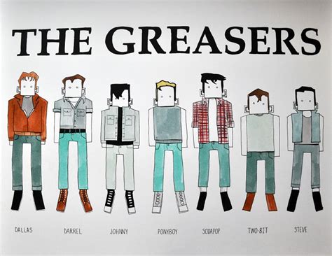 The Outsiders Socs Vs Greasers