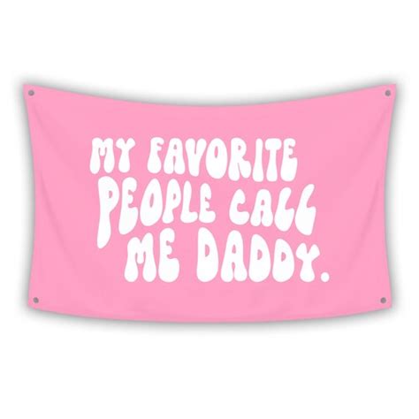 Aspiring Milf Pink College Dorm Room Flag Etsy