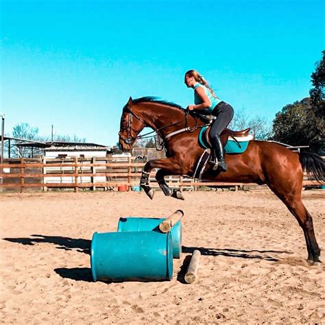 Maddie Jumping Cas And Cole She Even Convinced Me To Ride English