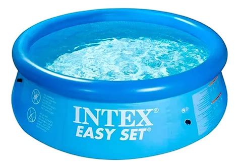 Piscina Inflable Azul Intex Easy Set Litros Mercadolibre