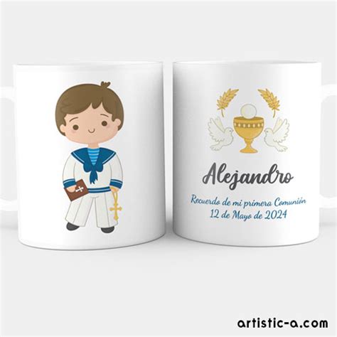 Tazas Personalizadas Con Dise Os De La Primera Comuni N