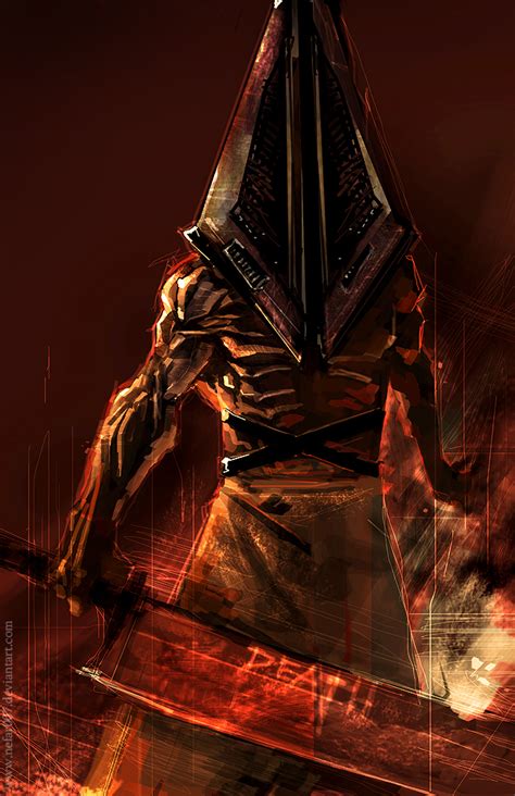 Image - Pyramid head by nefar007.jpg | Creepypasta Wiki | FANDOM powered by Wikia