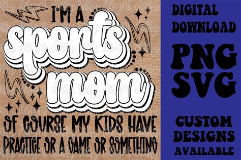 I M A Sports Mom Graphic By Nikki Lawson L Heureux Creative Fabrica