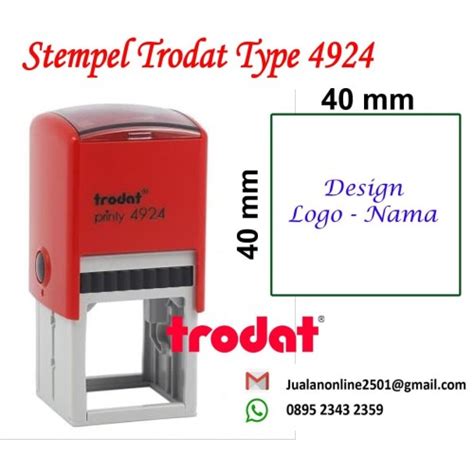 Jual Stempel Trodat Type Jakarta Timur Chabiil Stamp Store