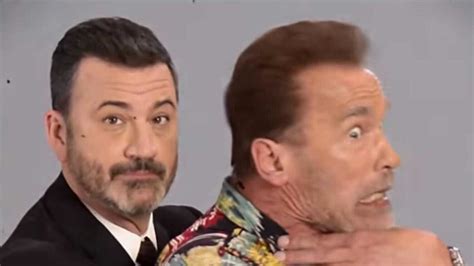 Jimmy Kimmel And Arnold Schwarzenegger Troll Anti Vaxxers In New Psa Video