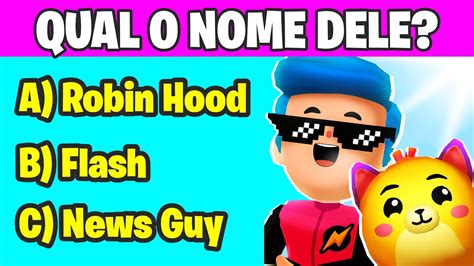 Adivinhe O PERSONAGEM PK XD PK XD GAME Brunots Mega Quiz YouTube