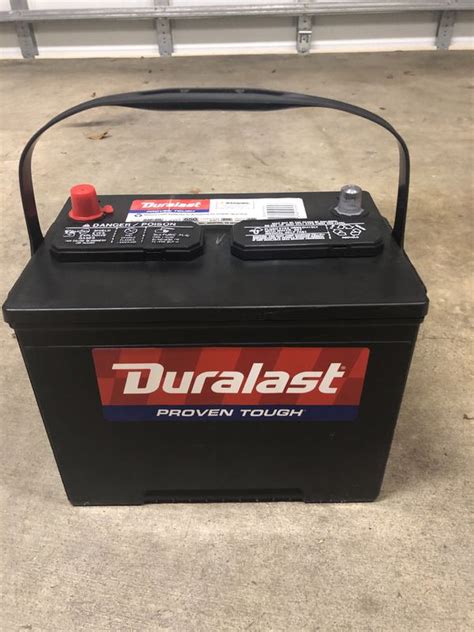 Brand New Car Battery Duralast Battery 24f Dl Group Size 24f 600 Cca