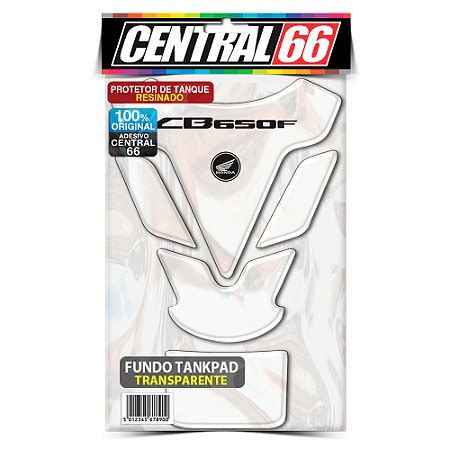 Tankpad Honda Cb F M Transparente Adesivo Protetor Resinado