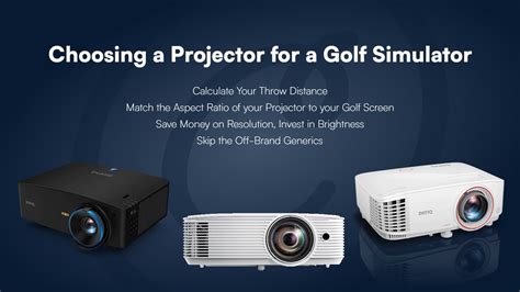 Choosing a Golf Simulator Projector - Carl's Place