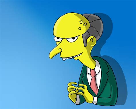 Mr Burns by Gkrumia on DeviantArt