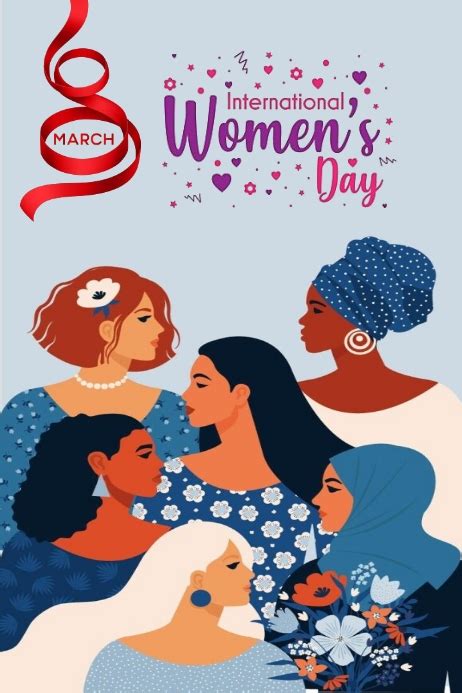 Happy Women S Day Template Poster Postermywall