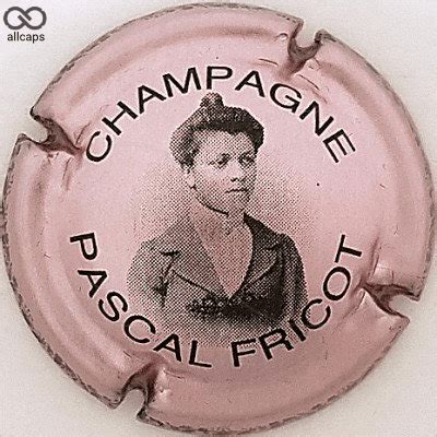 Capsule 8 a Rosé violacé et noir Champagne Fricot Pascal AllCaps