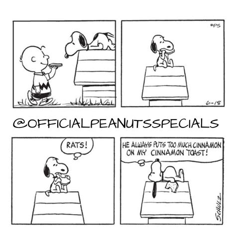 First Appearance June 18 1966 Snoopy Charliebrown Rats Always