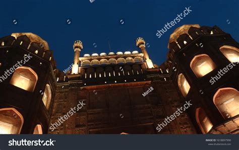 Night Top View Red Fort Delhi Stock Photo 1618897990 | Shutterstock