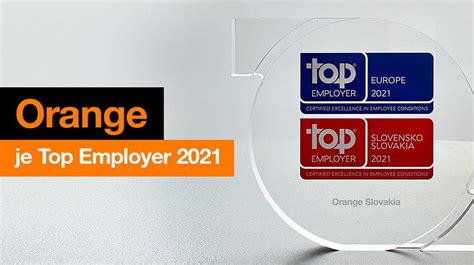 Orange obhájil titul Top Employer Slovensko po ôsmykrát Orange