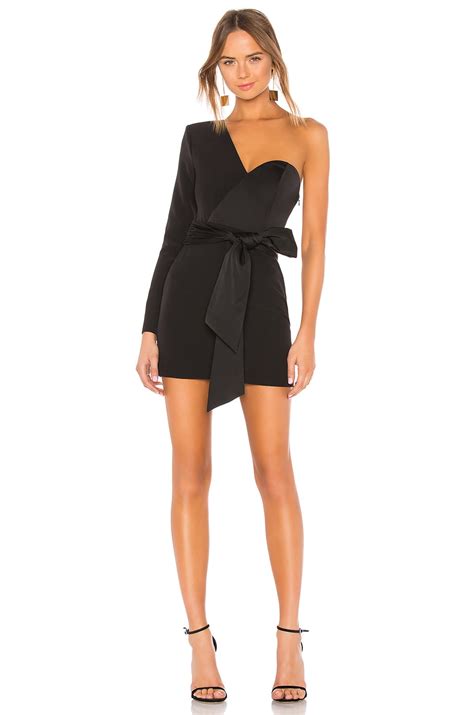 Nbd Monsieur Mini Dress In Black Revolve