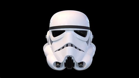 Star Wars Stormtrooper Helmet Original 3d Time Lapse And Render Youtube