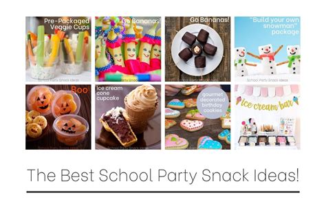 School Party Snack Ideas Everyone Will Love - My Healthy School