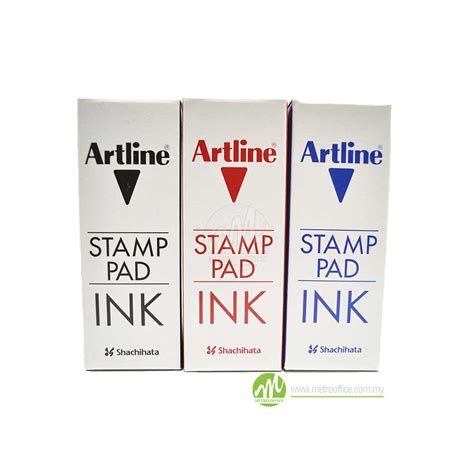 artline stamp pad ink cc metro office products