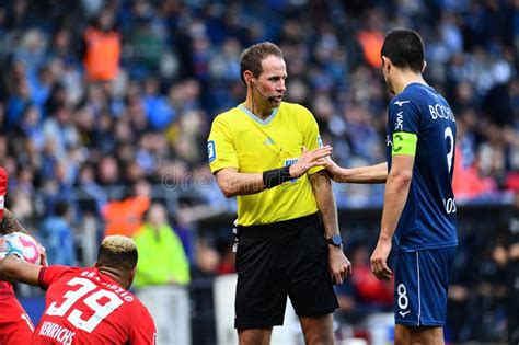 The Football Match Of Bundesliga Vfl Bochum Vs Rb Leipzig