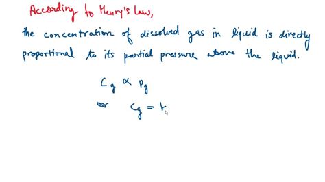 Solvedcalculate The Concentration Of Co2 In A Soft Drink That Is