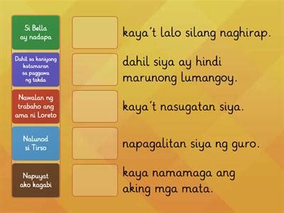 Sanhi At Bunga Ng Pagkasira Ng Kalikasan Aktibidad Sa Pagtuturo